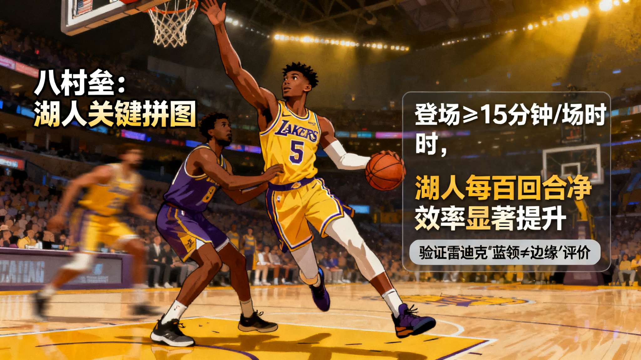 雷迪克：当八村垒上场时，我们的战绩大概是42胜18负